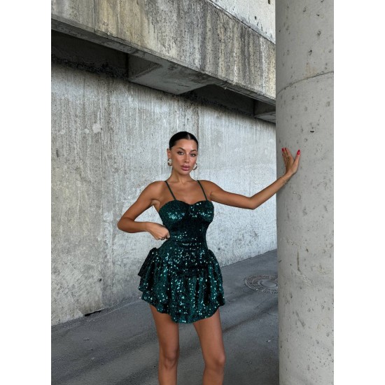 212116 patterned Evening dress