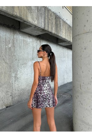 212122 TOPTAN DESENLİ ELBİSE