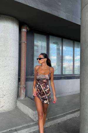 212123 patterned DRESS