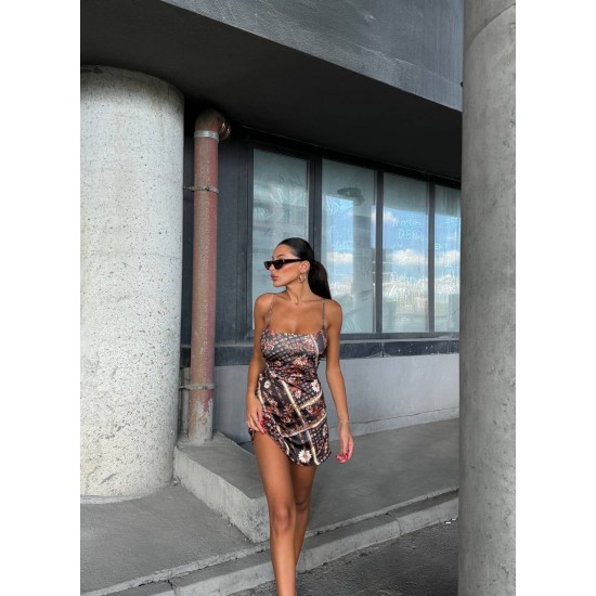 212123 patterned DRESS