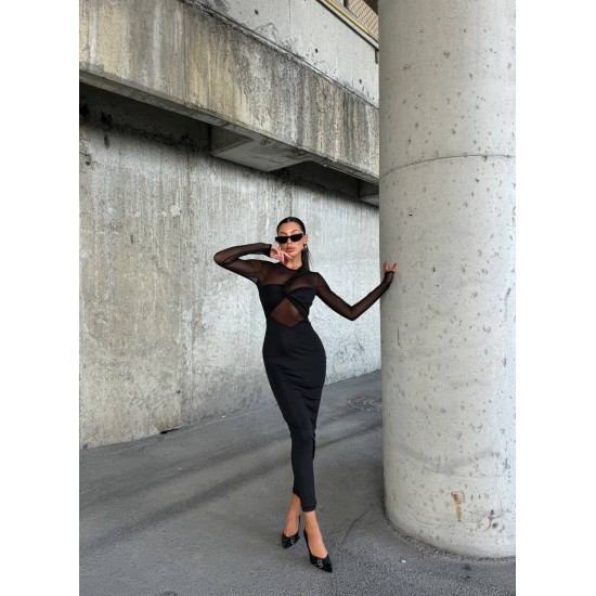 212137 black Evening dress