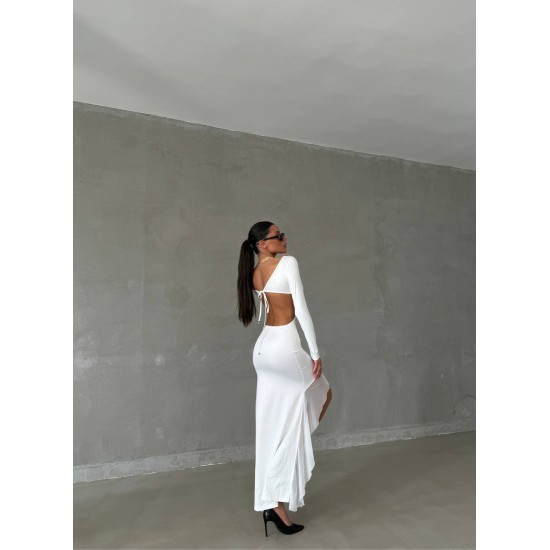 212147 white Evening dress