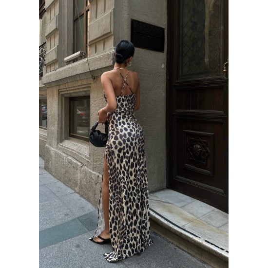 212151 patterned Evening dress