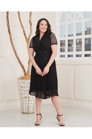 212159 TOPTAN SİYAH ELBİSE