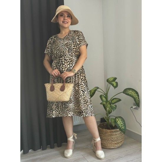 212240 patterned DRESS