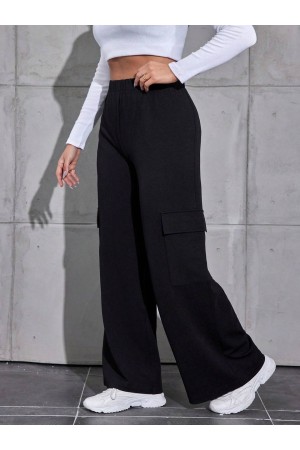 212245 TOPTAN SİYAH PANTOLON