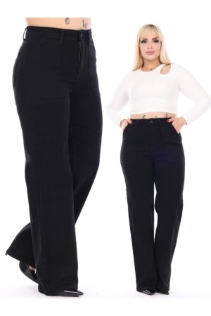 212249 TOPTAN SİYAH KOT PANTOLON