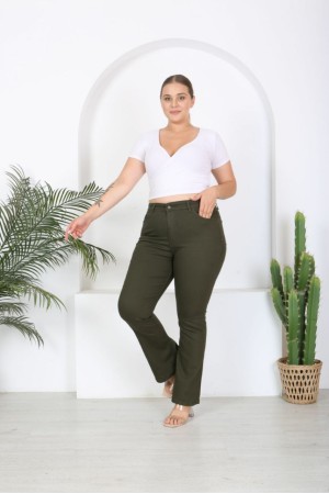 212267 khaki JEANS