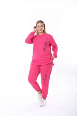 212273 TOPTAN FUŞYA EŞOFMAN TAKIM