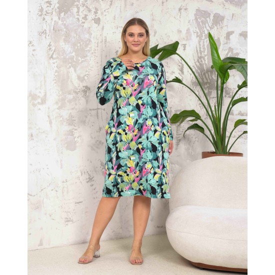 212281 patterned DRESS