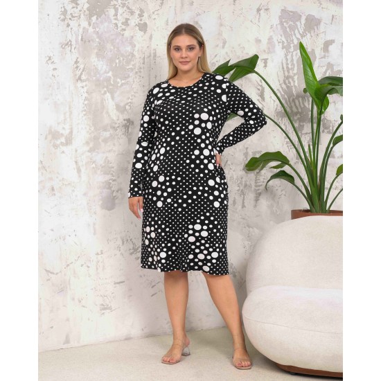 212285 patterned DRESS