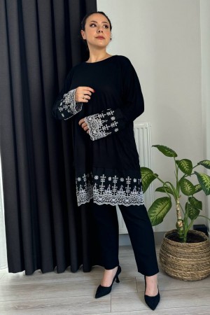 212291 black BLOUSE