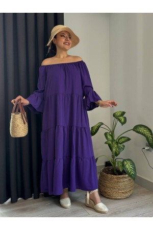 212293 TOPTAN MOR ELBİSE