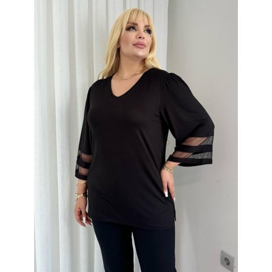 212304 black BLOUSE