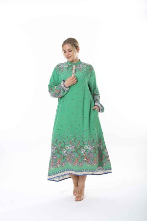 212319 patterned DRESS