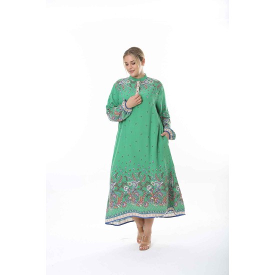 212319 patterned DRESS