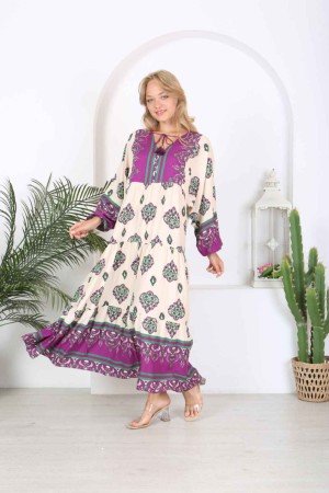212332 patterned DRESS