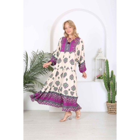 212332 patterned DRESS