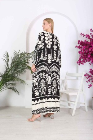 212337 patterned DRESS