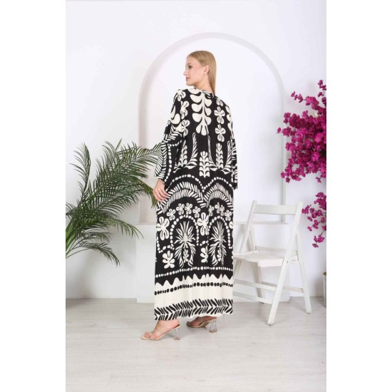 212337 patterned DRESS