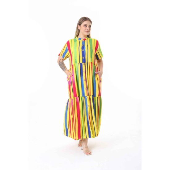 212343 patterned DRESS