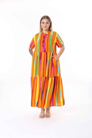 212345 patterned DRESS