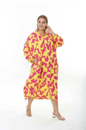 212349 patterned DRESS