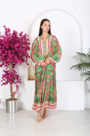 212359 patterned DRESS