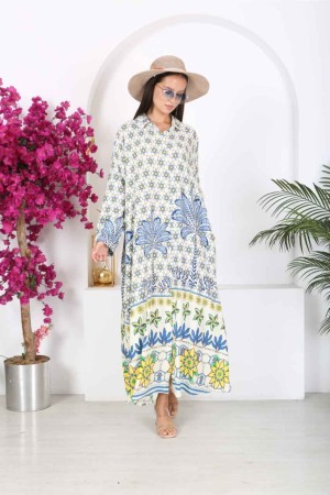 212360 patterned DRESS