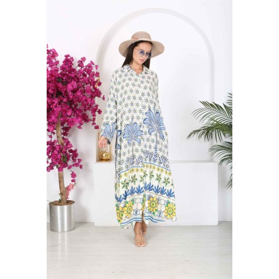 212360 patterned DRESS