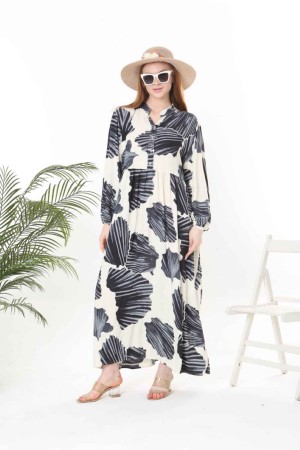 212367 patterned DRESS