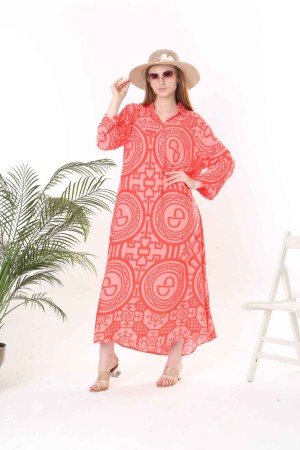 212368 patterned DRESS