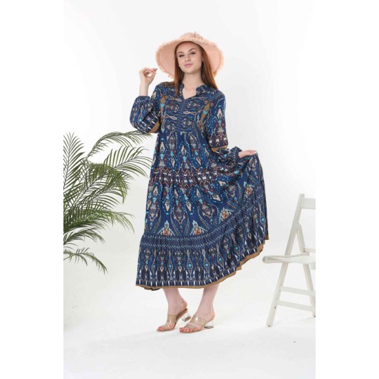 212370 patterned DRESS