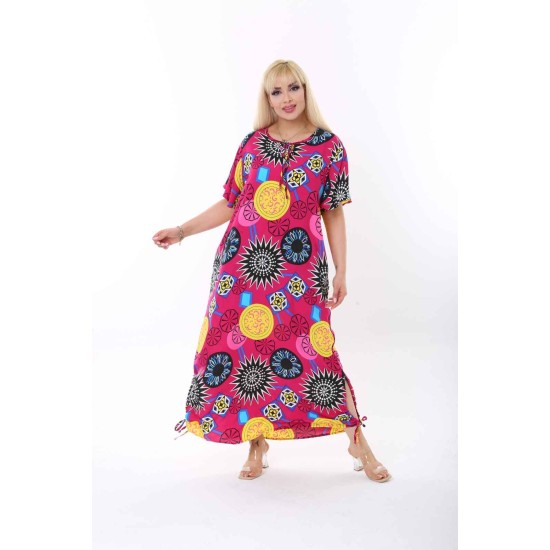 212374 patterned DRESS