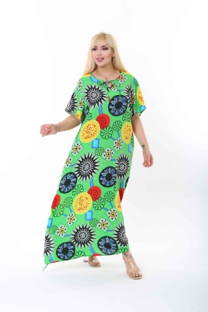 212378 patterned DRESS