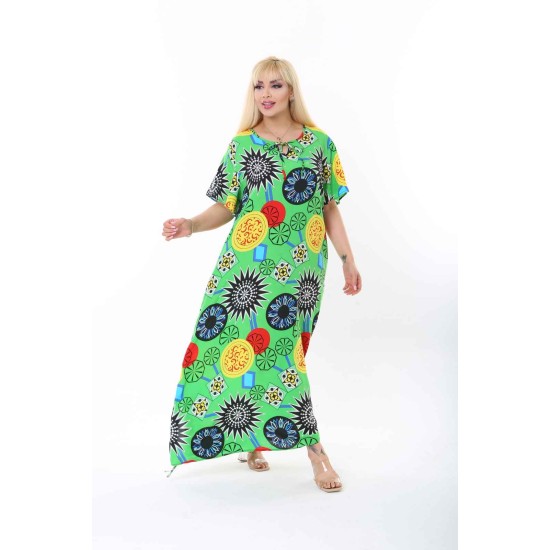 212378 patterned DRESS
