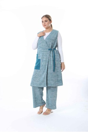 212383 TOPTAN MAVİ PANTOLON TAKIM