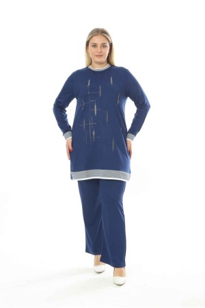 212405 TOPTAN RENKLİ PANTOLON TAKIM