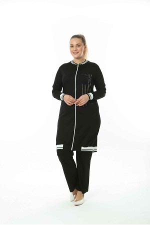 212425 TOPTAN SİYAH EŞOFMAN TAKIM