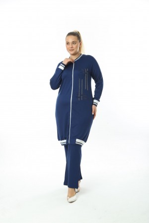 212426 TOPTAN LACİVERT EŞOFMAN TAKIM