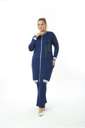 212426 TOPTAN LACİVERT EŞOFMAN TAKIM