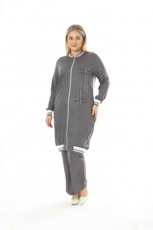 212430 TOPTAN GRİ EŞOFMAN TAKIM