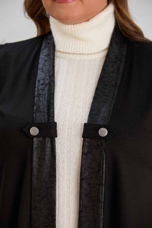 212436 TOPTAN SİYAH YELEK