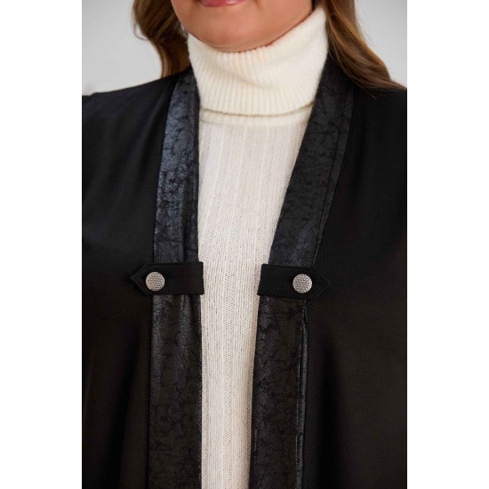 212436 TOPTAN SİYAH YELEK