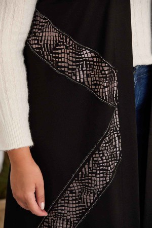 212438 black WAISTCOAT