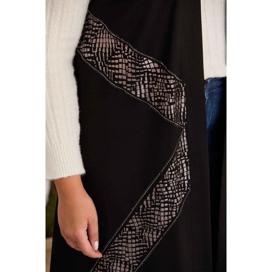 212438 black WAISTCOAT