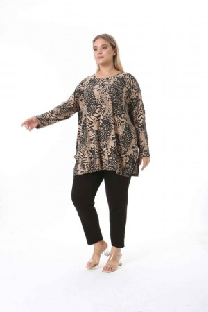 212452 TOPTAN DESENLİ BLUZ