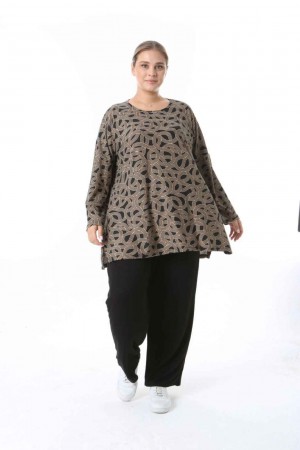 212458 TOPTAN DESENLİ BLUZ