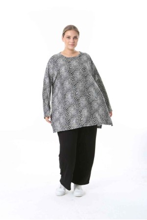 212460 TOPTAN DESENLİ BLUZ