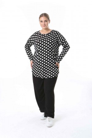 212462 TOPTAN DESENLİ BLUZ